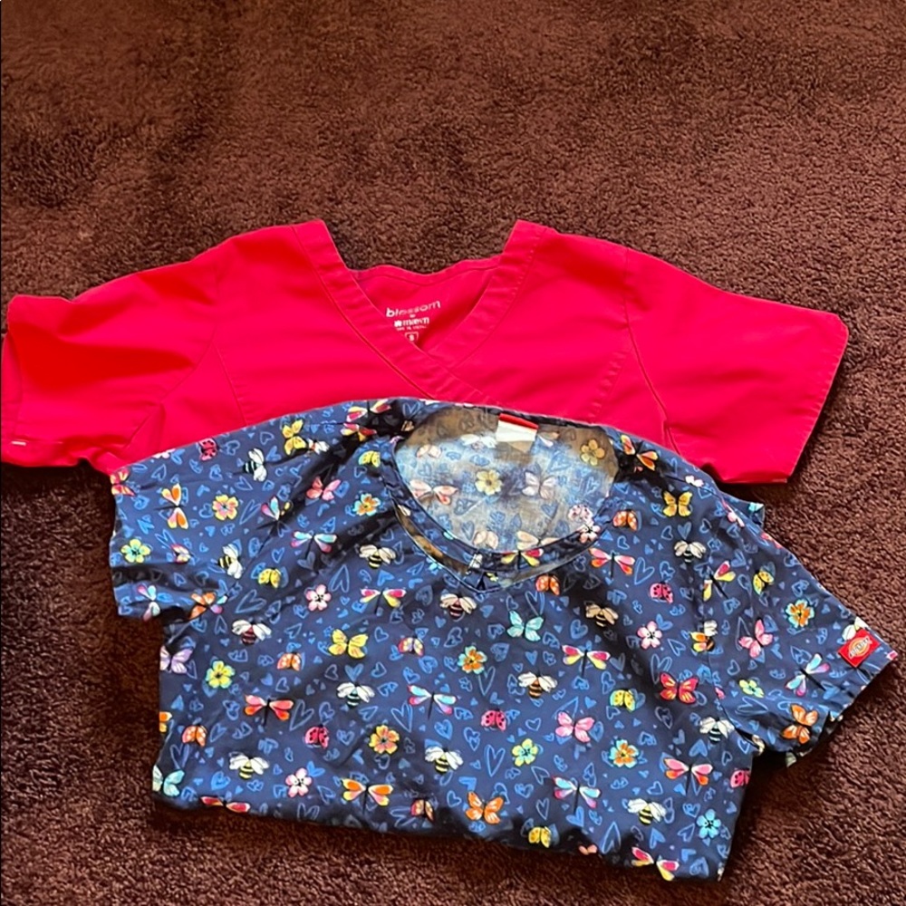 Spring Themed Nursing Scrubs Bundle